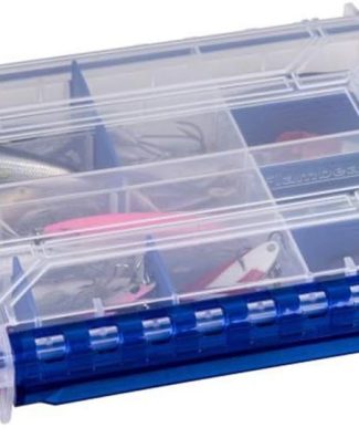 Flambeau Outdoors WP4005 Waterproof Fishing Tackle Box - Includes 11 Dividers, 16 Compartments, Waterproof Clear Tackle Box Fishing Lure Organizer, Ultimate Tuff Tainer Tackle Box with Zerust Dividers