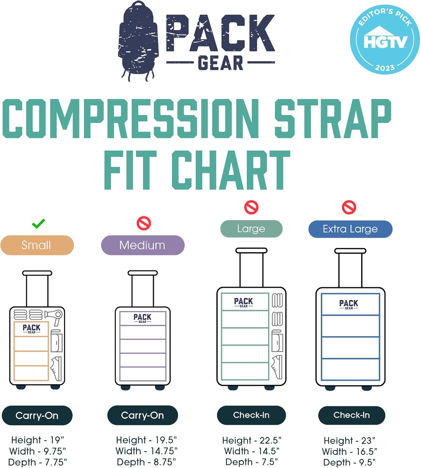 Pack Gear Compression Strap – Built to Last with Premium Nylon, This Strap Makes Packing Quick, Easy, and Efficient Every Time - Image 6